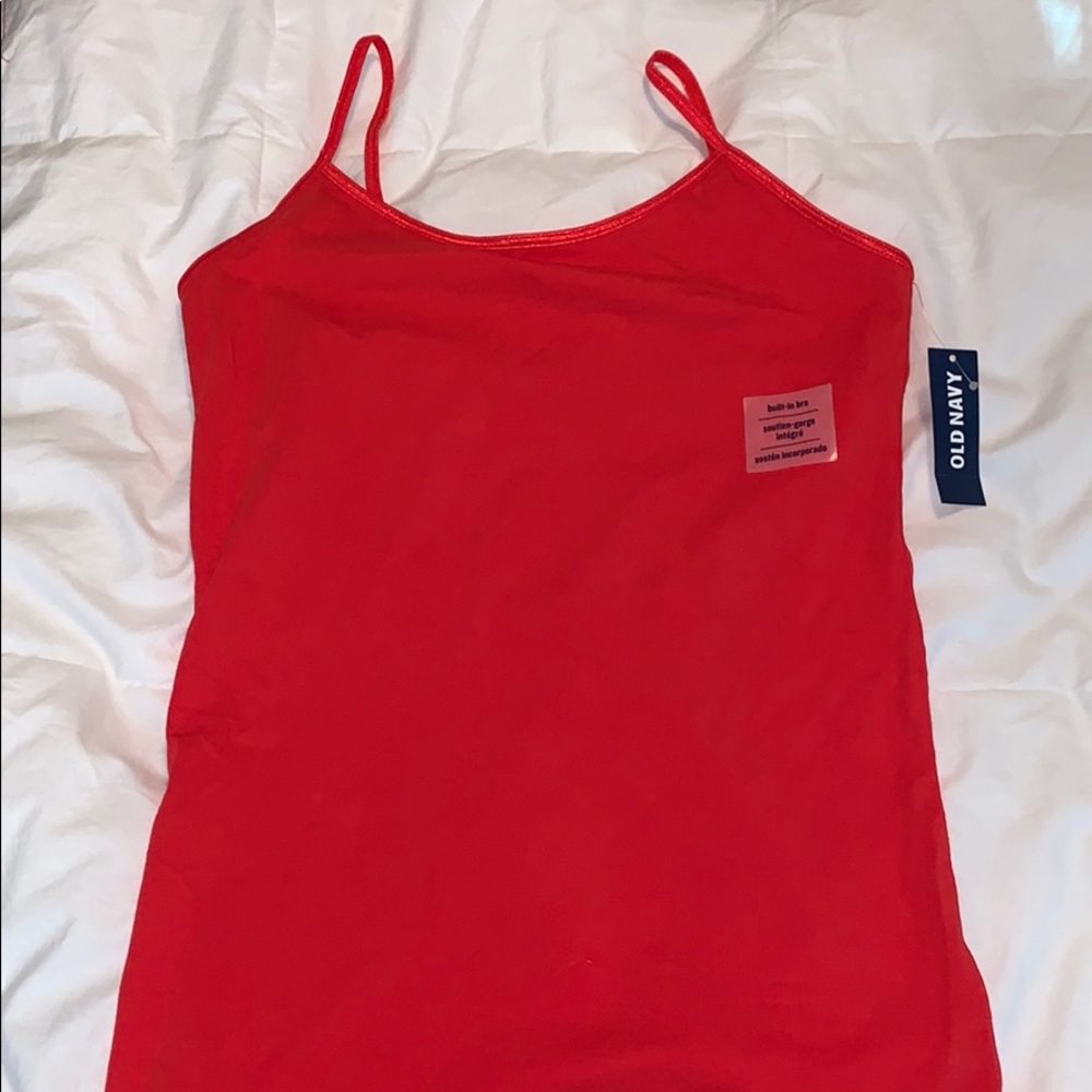 Old Navy red cami. Size S